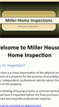 Mobile Screenshot of miller-homeinspections.com